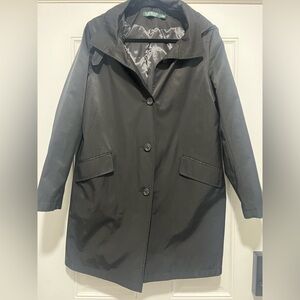 Ralph Lauren Classic Black Trench Coat
